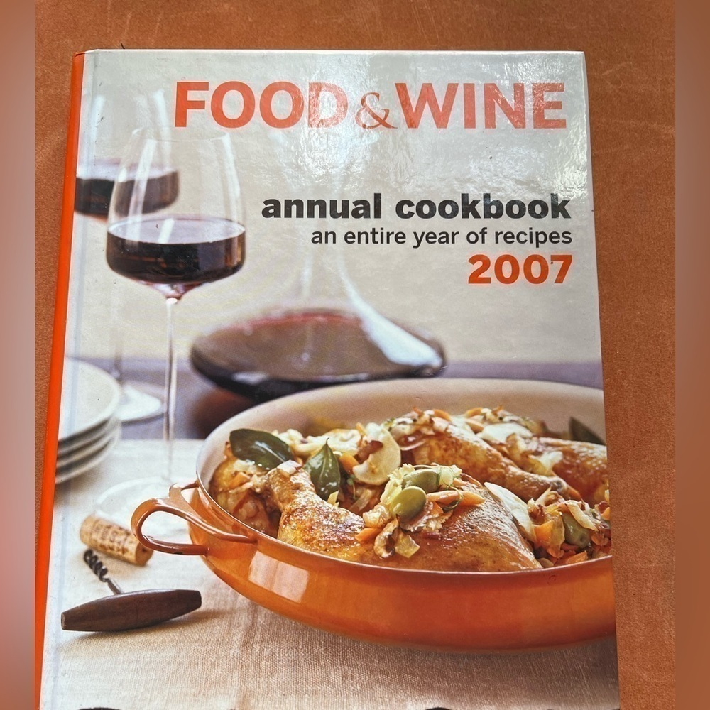 Food & Wine vintage cookbook